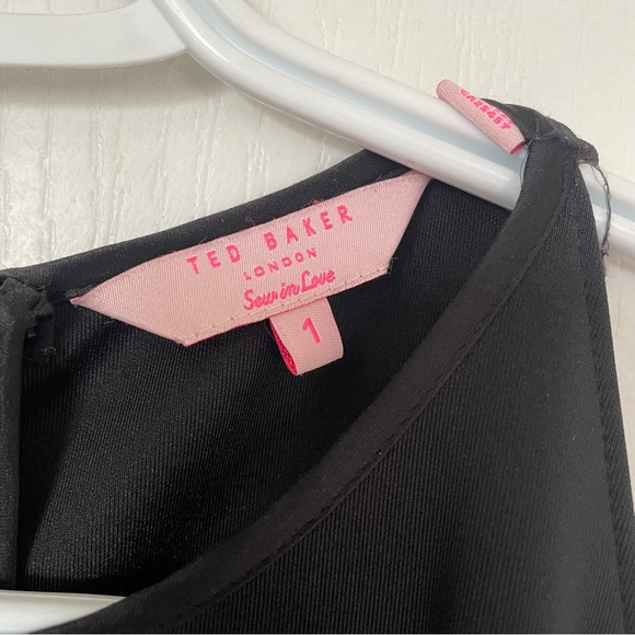 Ted Baker A-Line Dress with Matching Belt - Picture 3 of 6